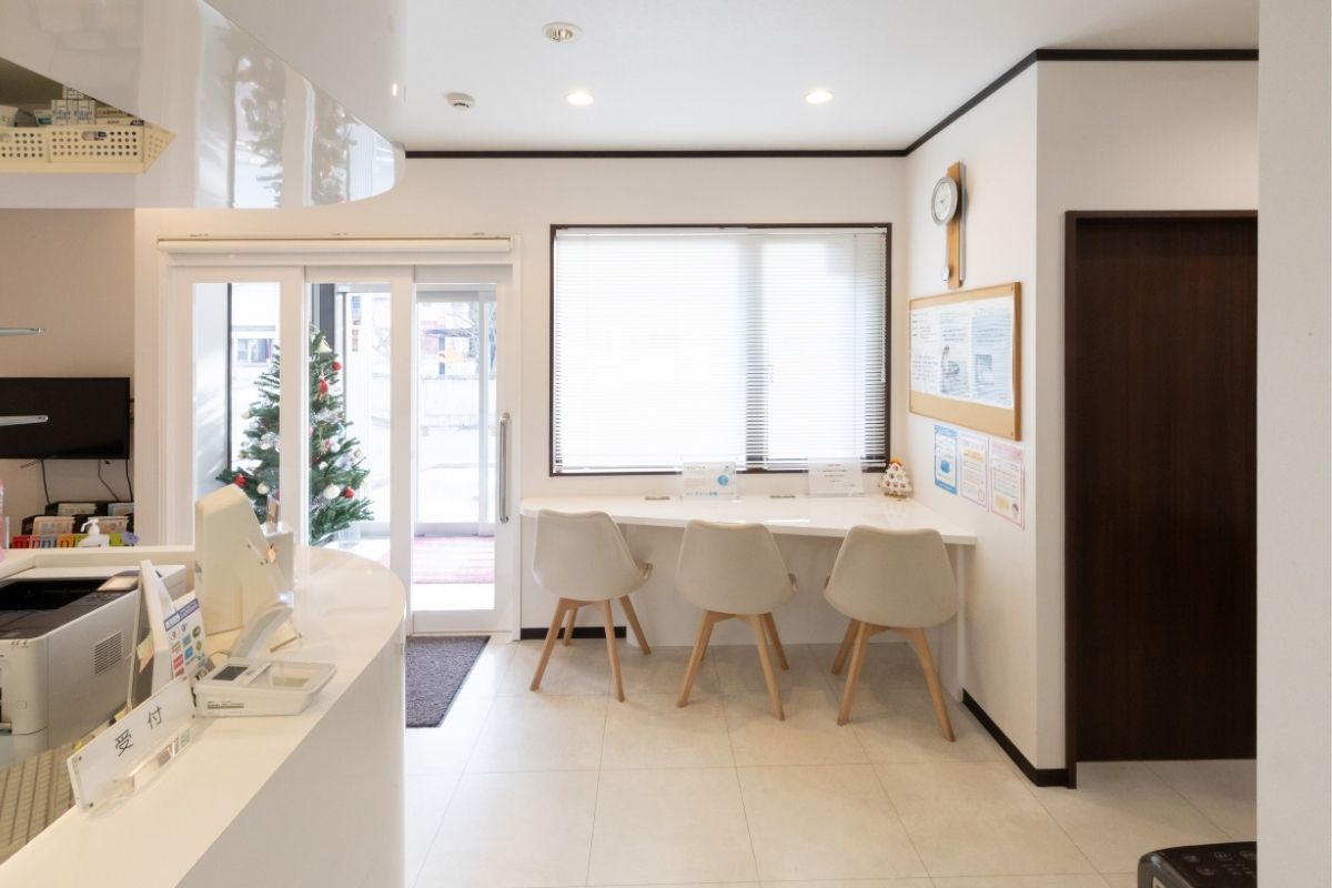 米沢市りんせんじ歯科の玄関