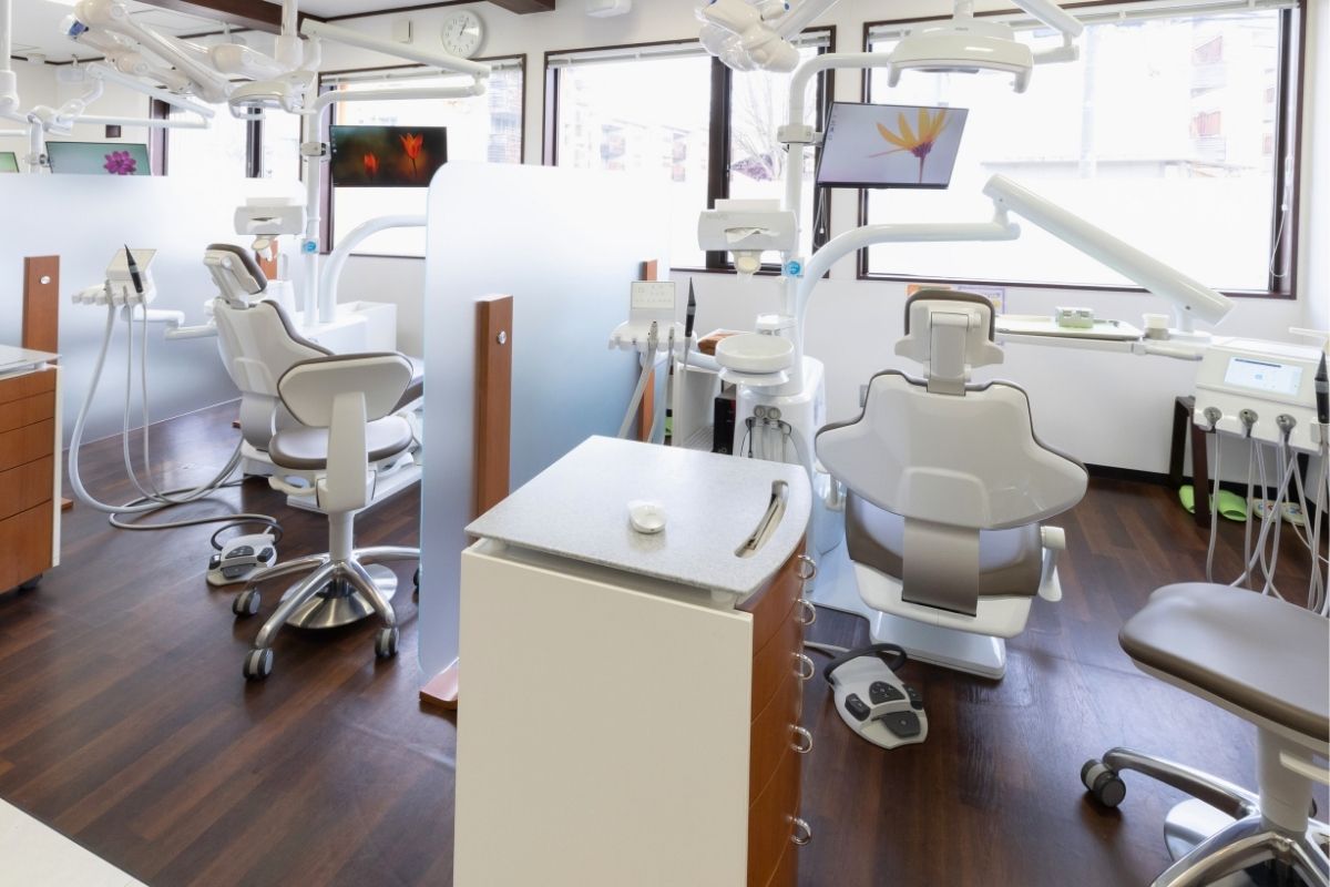 米沢市りんせんじ歯科の診療室